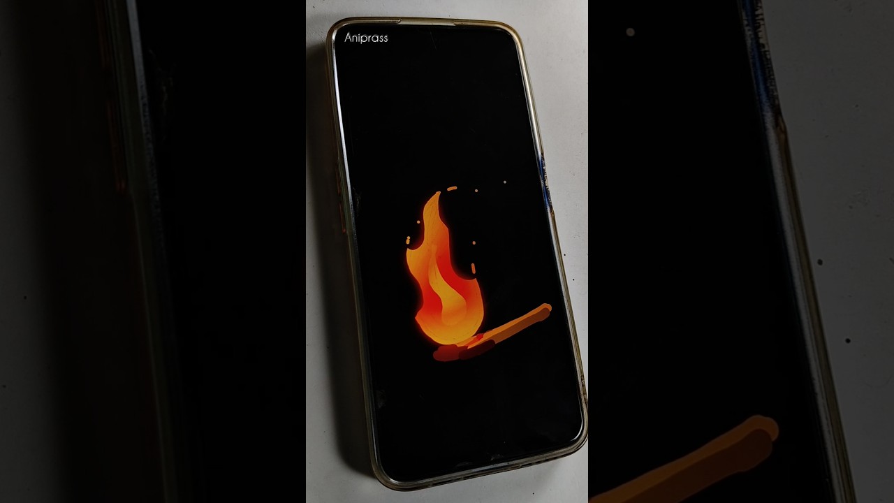 Create Stunning Fire Animations on Your Phone with a DIY Stylus β¨