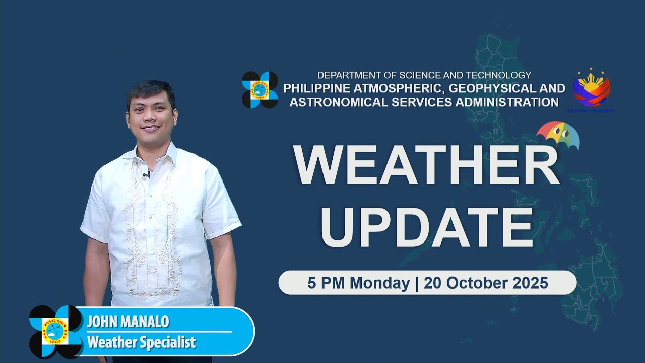 Today's 5 PM Weather Update for October 20, 2025 ☀️