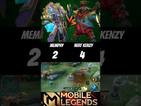 Memphy vs Nerf Kenzy 🔥 (1v1) Aldous vs Franco who will win 🔥 #memphy #aldous #franco #mlbb #shorts