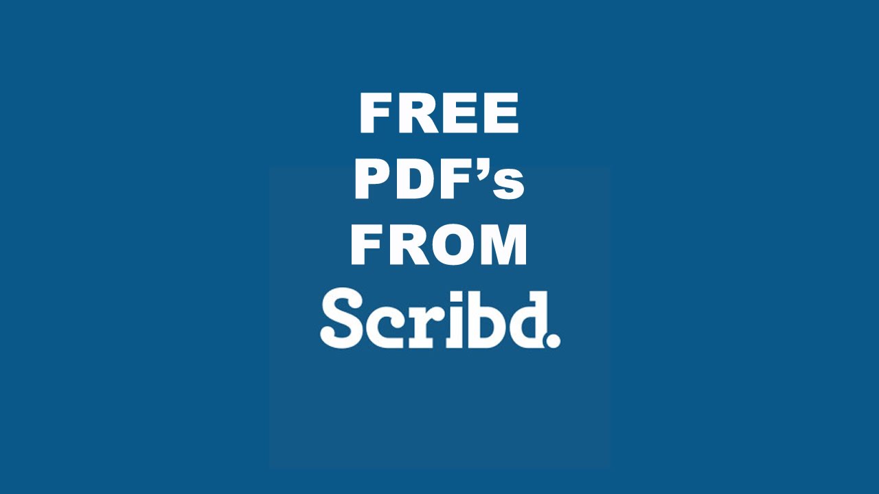 Guide to Downloading PDFs from Scribd for Free