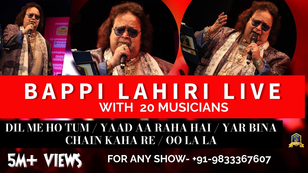Bappi Lahiri Live: Disco Classics & Hit Songs ๐ถ