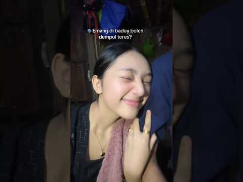 ketika Sarti pengantin baru suku baduy lagi bucin sama suaminya ‼️‼️ #sarti #bucin #baduy #romantis