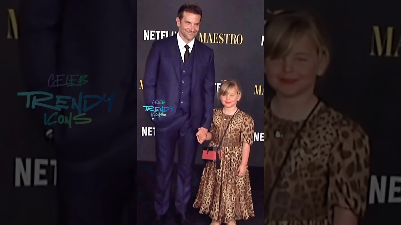 Bradley Cooper Attends Event with Daughter Lea 👨‍👧