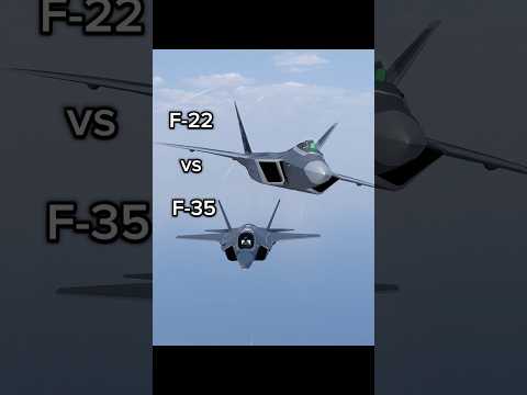 F-22 vs F-35, Which One Wins? #aviationengineering #f22 #f35