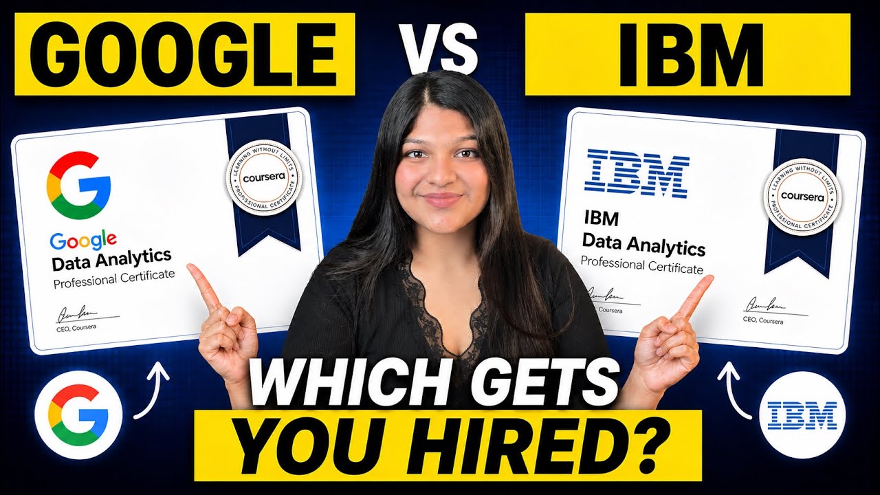 Don't Pick the Wrong One! Google vs IBM Data Analytics (2026 Reality Check)