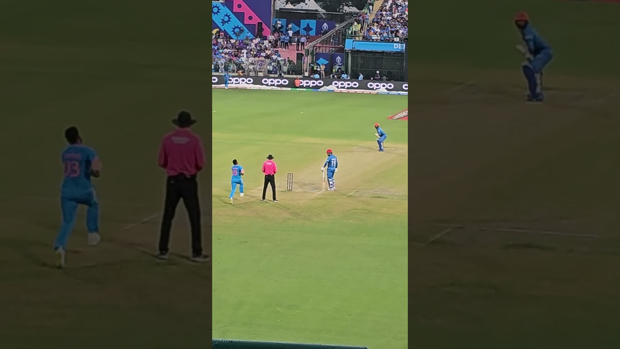 India vs Afghanistan at Cricket World Cup 2023 🏏