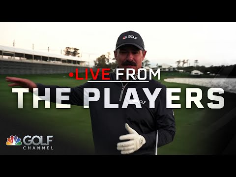 Recreating Hal Sutton's clutch shot at The Players in 2000 | Live From The Players | Golf Channel