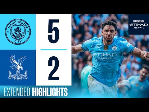 EXTENDED HIGHLIGHTS | Man City 5-2 Crystal Palace | De Bruyne Inspired Comeback!