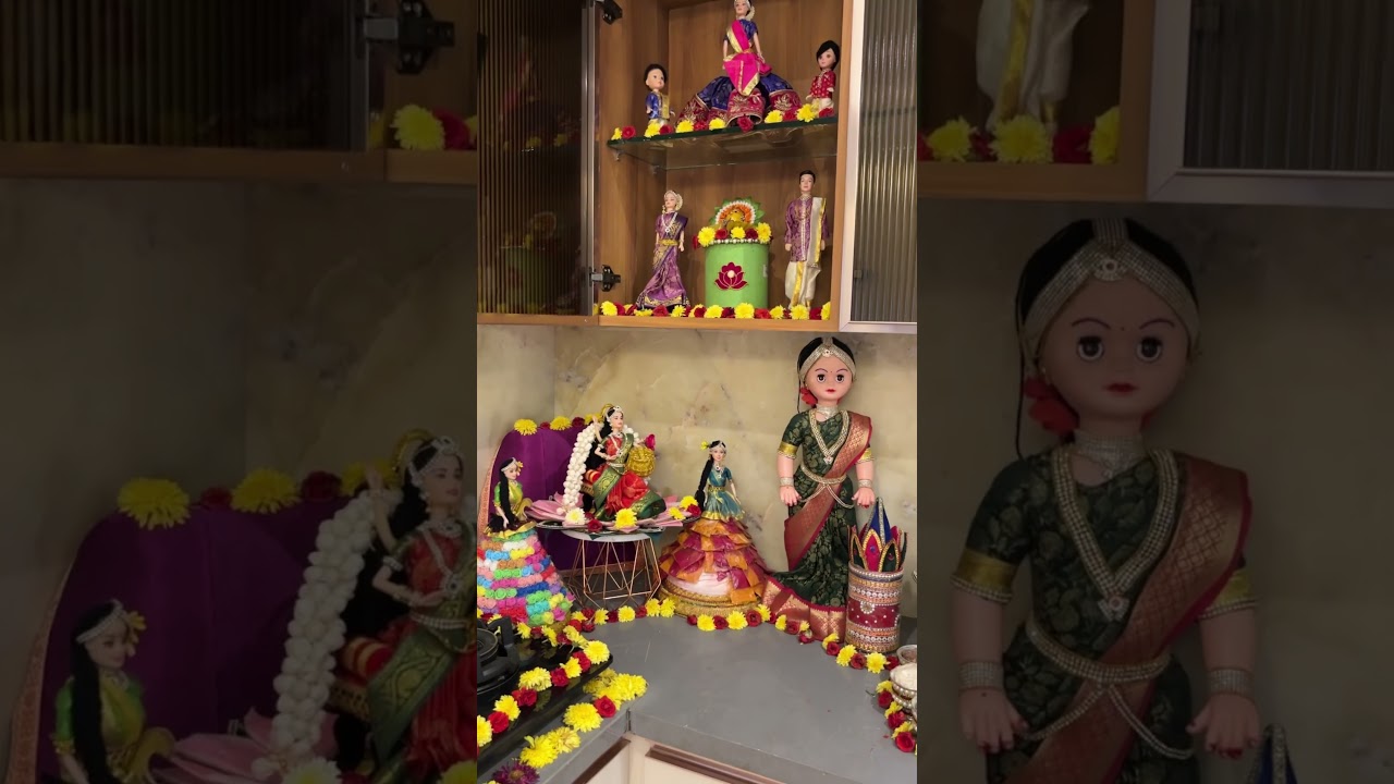 Kitchen decoration ideas for housewarming/gruhapravesha #meghana #housewarming #youtubeshorts
