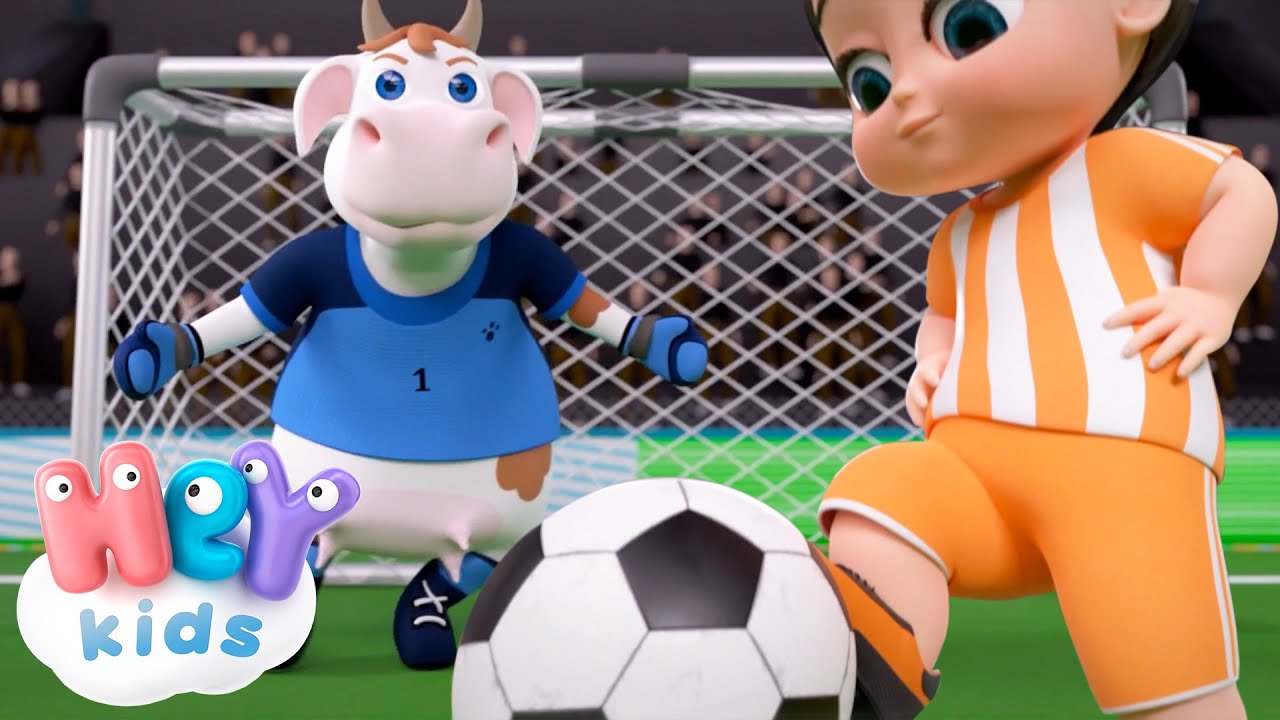 Canção de Futebol para Crianças ⚽️ | Música Infantil Educativa com Animação 3D