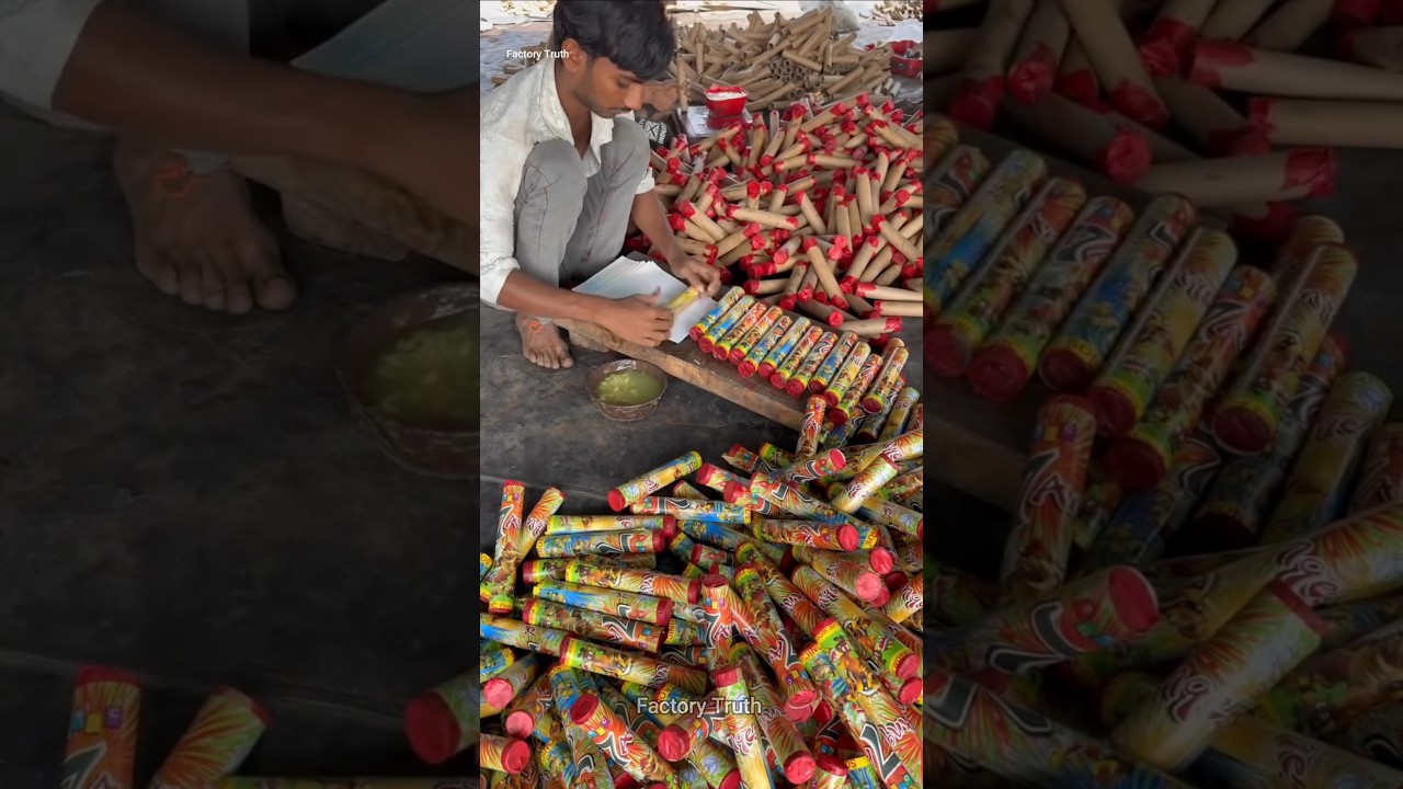 Firecracker Factory Secrets & Sky Shot Production Revealed 🎆