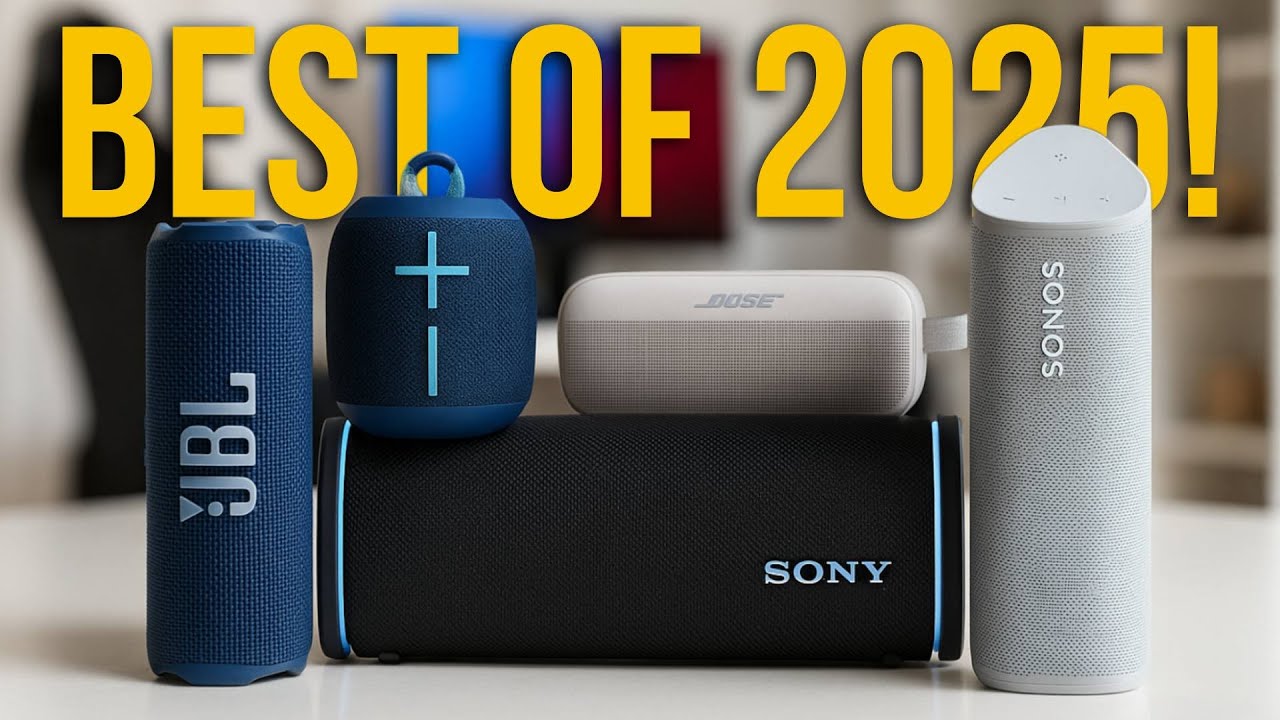 [Top 5] Best Bluetooh Speakers - Best Portable Bluetooth Speakers of 2025
