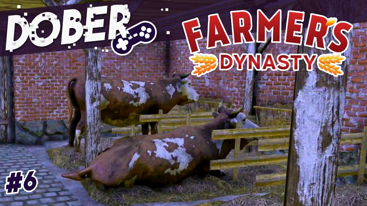 Заводим коров в Farmer's Dynasty PS4 🐄