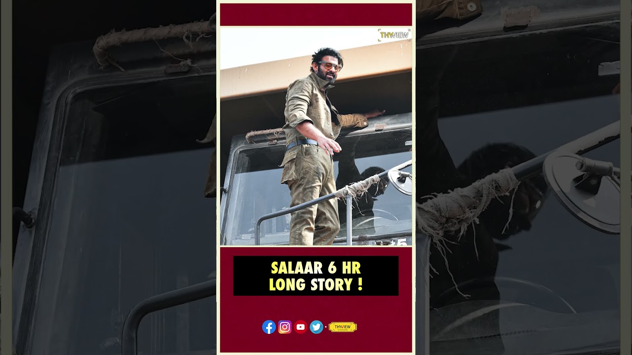 Salaar: Epic 6-Hour Story Unveiled! 🔥 | Prabhas & Prashanth Neel's Blockbuster Trailer