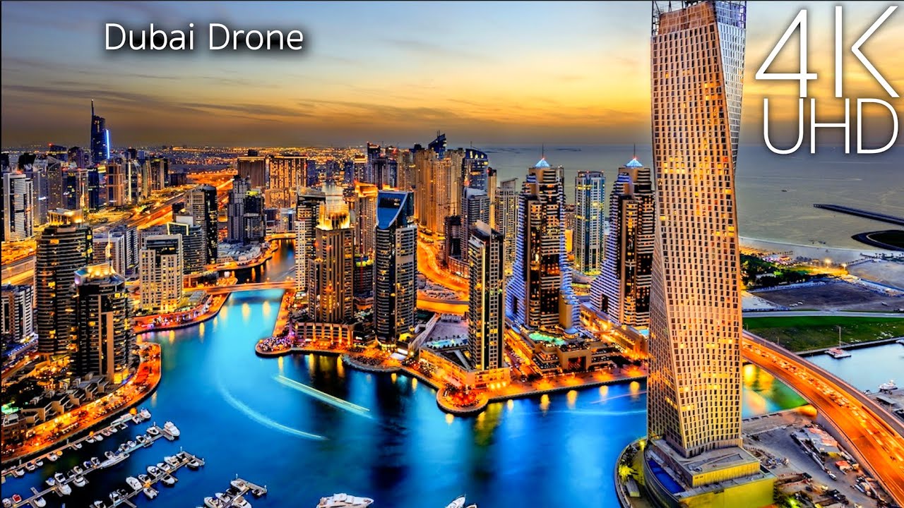 Dubai in Stunning 4K UHD Drone Footage 🌆