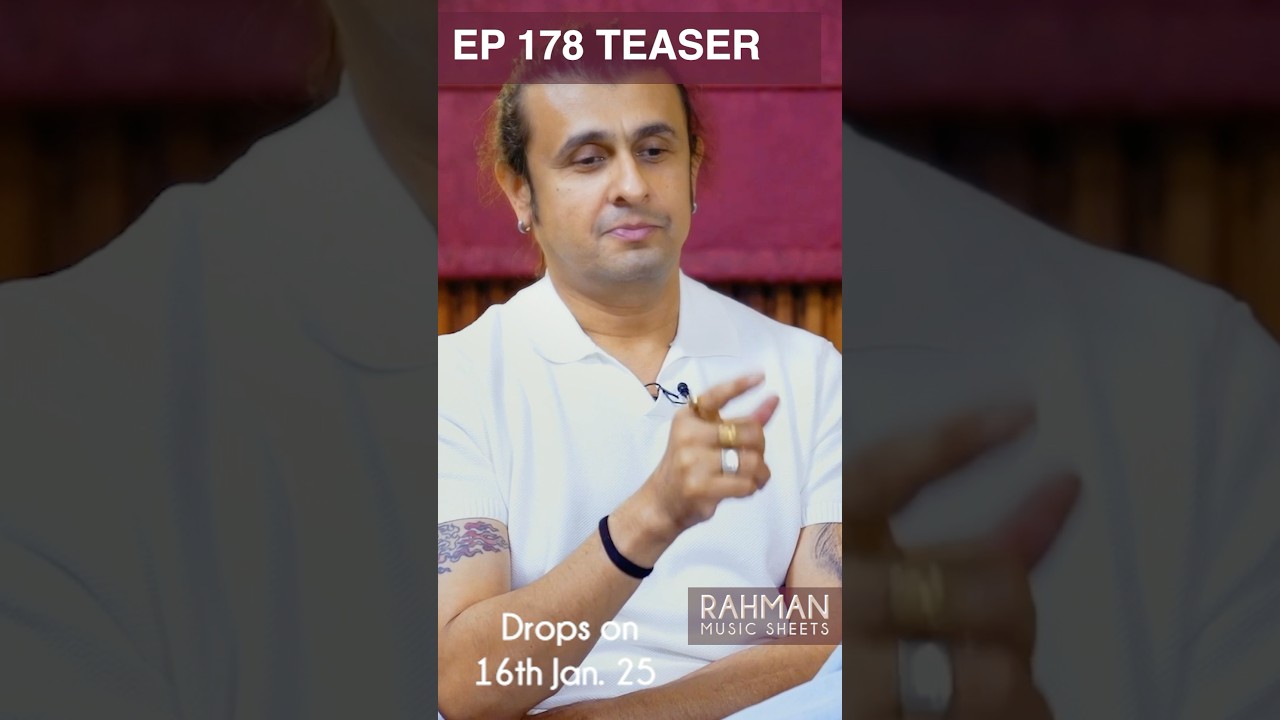 Sonu Nigam & AR Rahman: Music Tension? 🎶