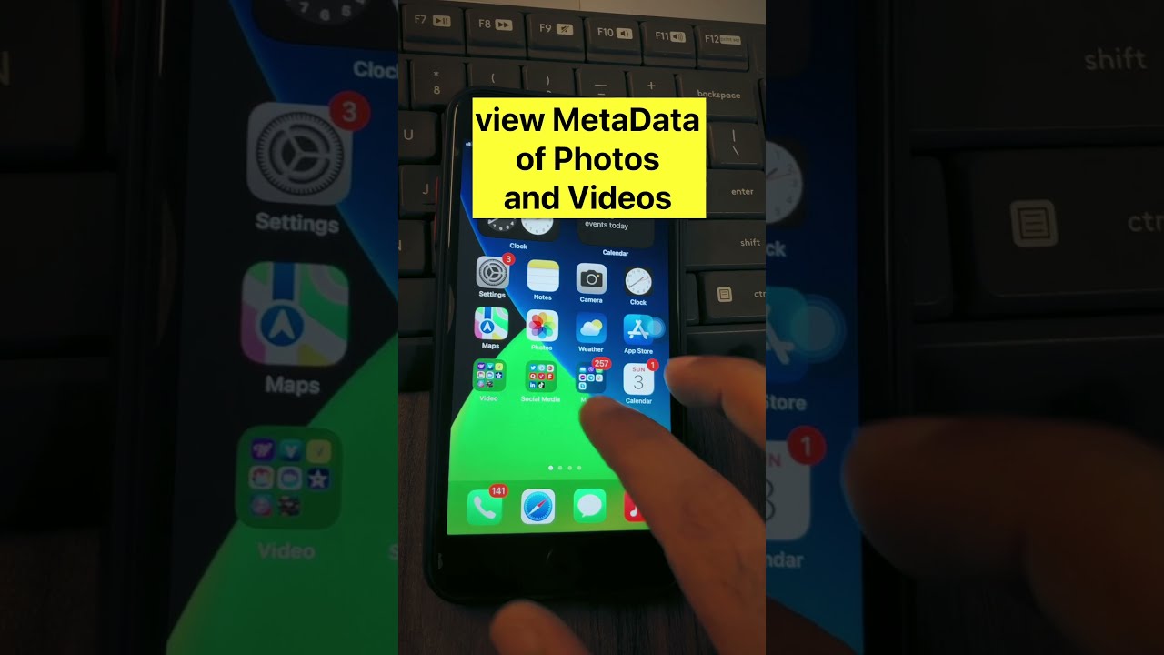 How to View Photo and Video Metadata on iOS 15