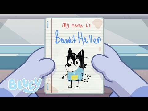 La lettre | LES PETITES HISTOIRES DE BLUEY | Bluey Français Chaîne Officielle