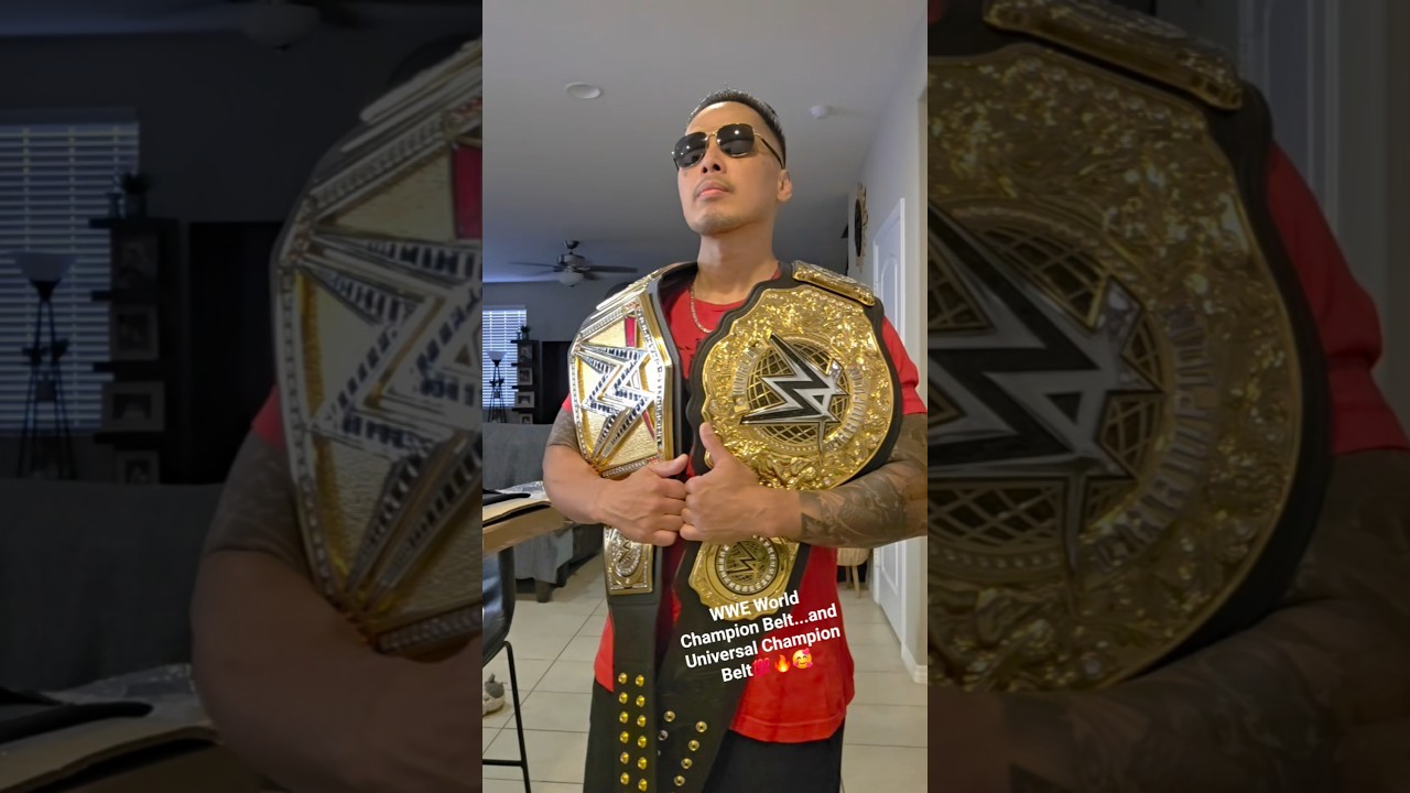 WWE Title Belts! Undisputed & World Heavyweight π