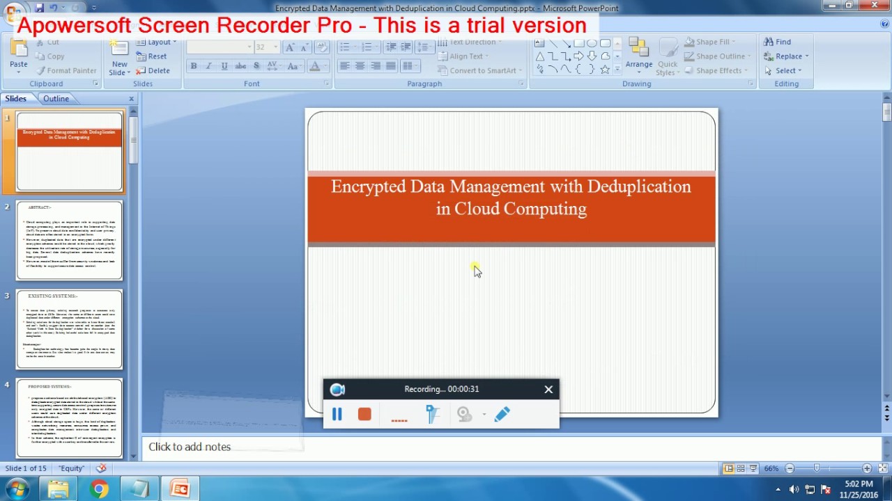 IEEE 2016-2017 Java Projects: Cloud Data Encryption & Deduplication