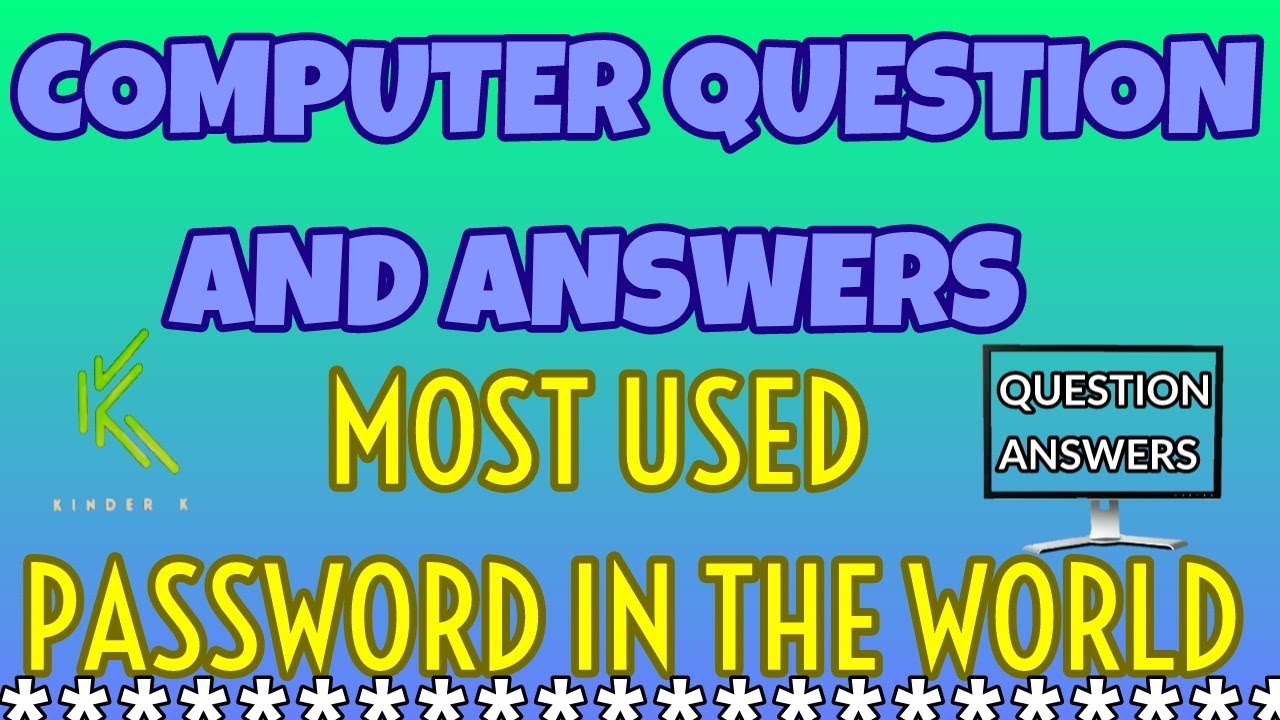 What Is the Most Common Password in the World? 🔐