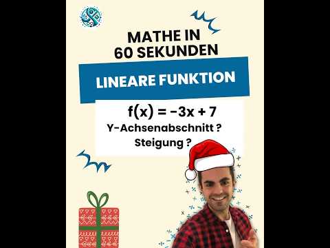 Lerne mehr über Lineare Funktionen! #mathe #mathetipps #holidayswithyoutube