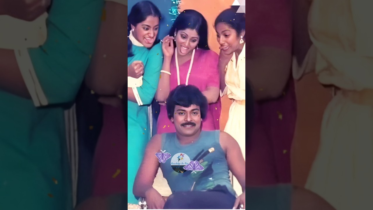 Chiranjeevi & Iconic Cast Shine in Classic Telugu Song 🎶