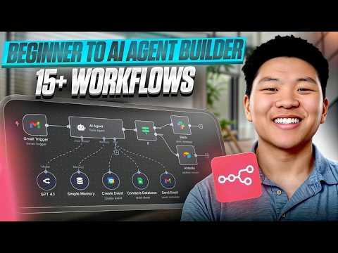 Build & Sell n8n AI Agents (8+ Hour Course, No Code)