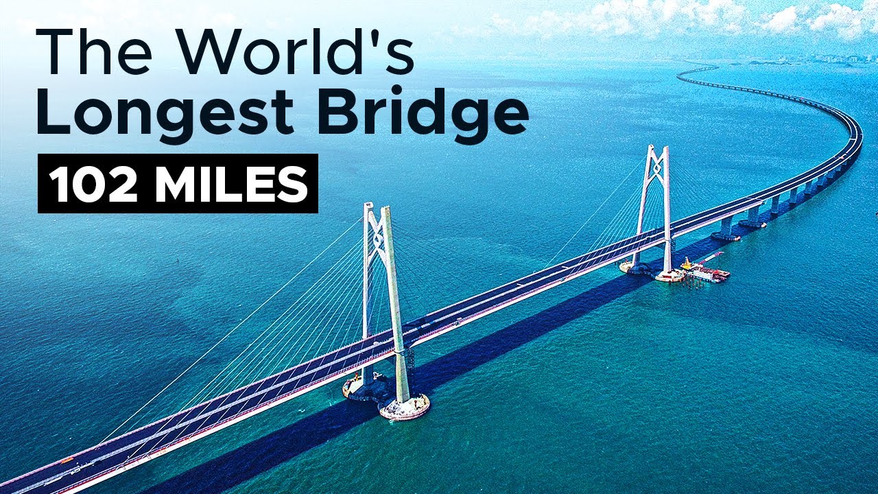 World's Longest Bridge: Over 100 Miles 🌉