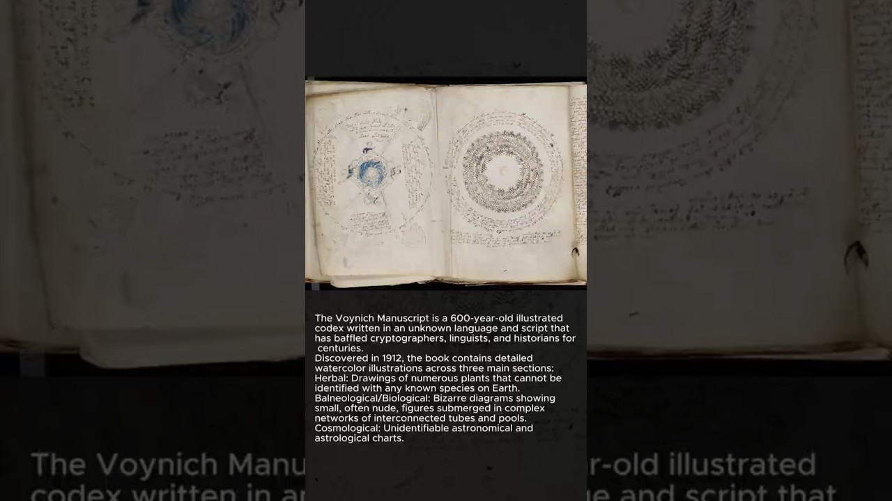 The Voynich Manuscript: 600 Years of Unsolved Mystery 📜