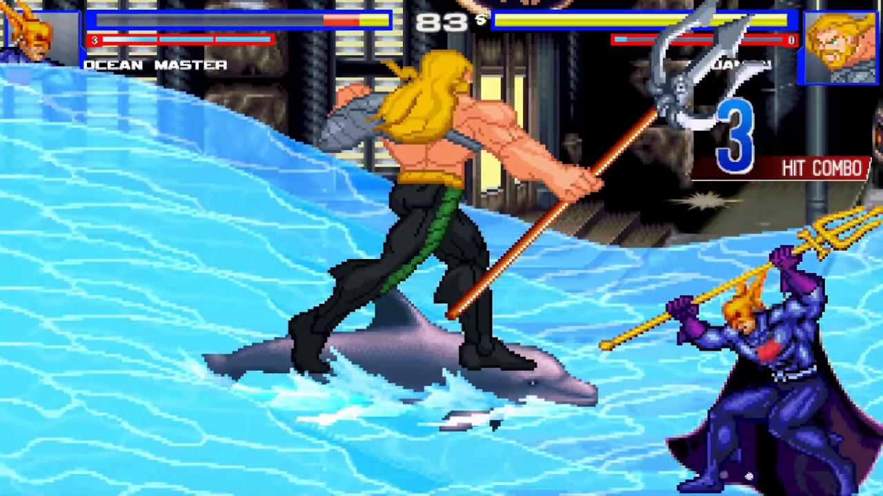 Epic Battle: Ocean Master vs Aquaman in MUGEN DC โ๏ธ