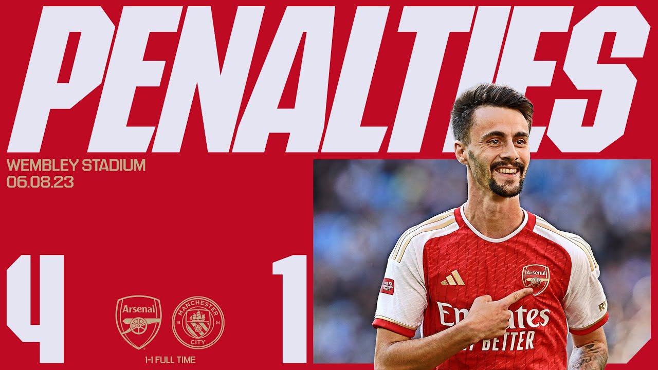 Arsenal Clinches 2023 Community Shield in Thrilling Penalty Shootout! ⚽