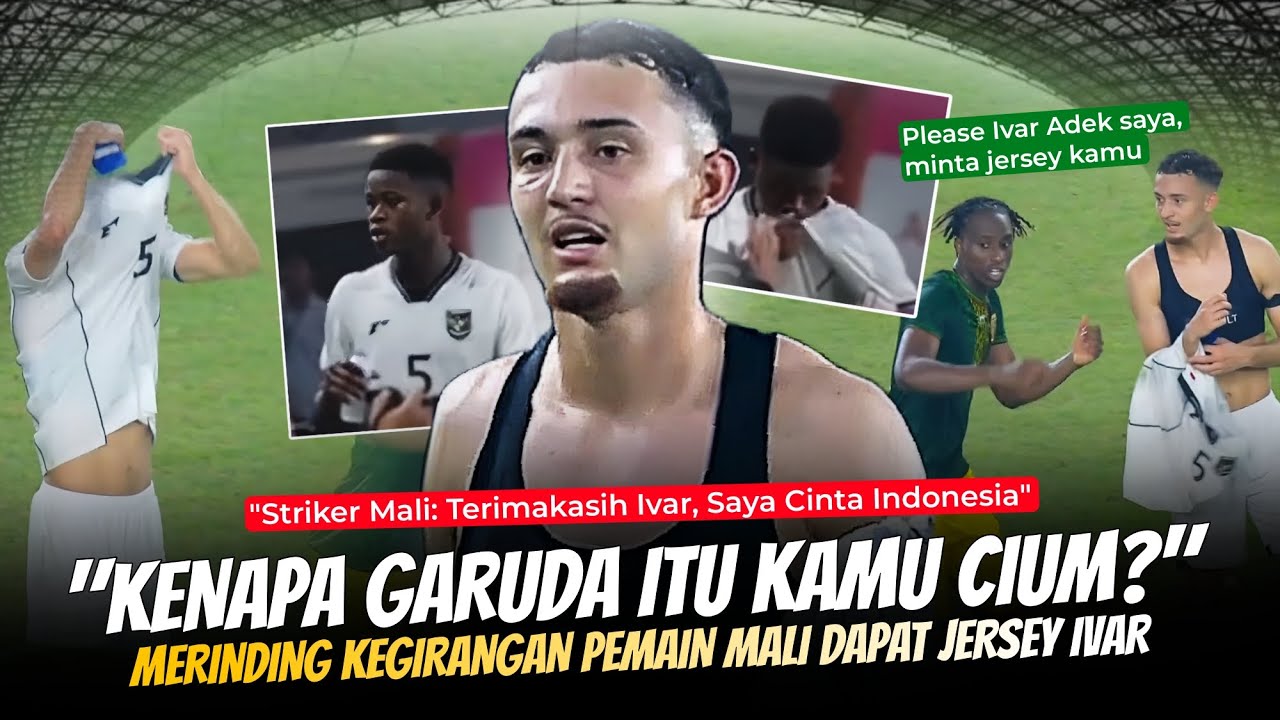 Ivar Terkesan, Pemain Mali Cium Logo Timnas 🇲🇱