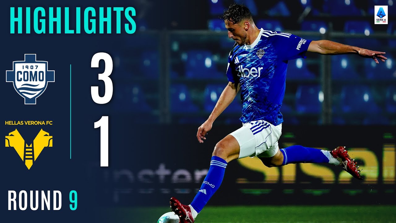 Como Secures Top 5 Spot with 3-1 Victory! 🚀 | Serie A 2025/26 Highlights