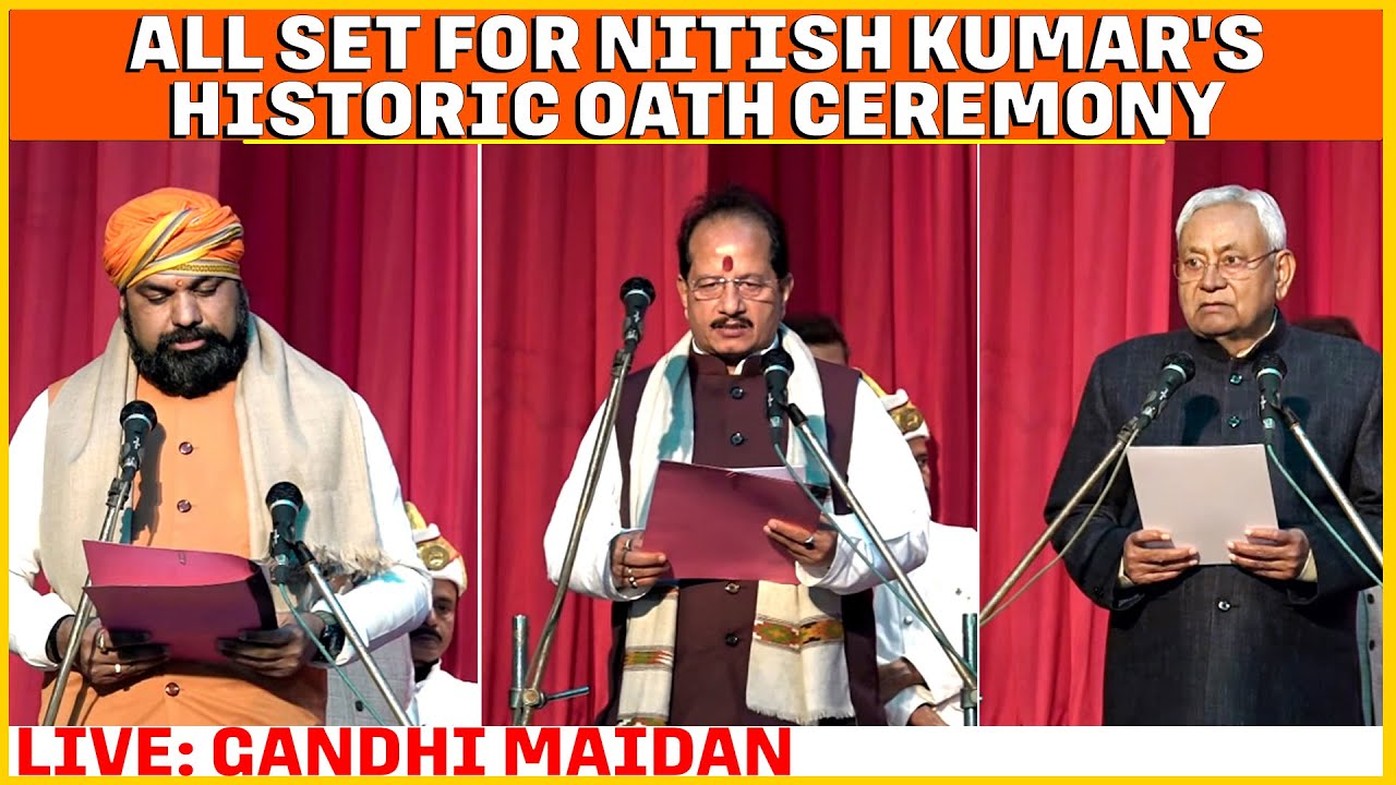 Bihar Govt Formation: Nitish Kumar to Take Oath as CM 🚩