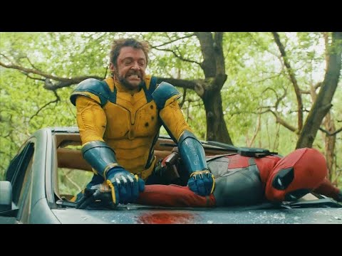 Deadpool & Wolverine Car Fight Scene (2024) π¬