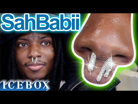 SahBabii Gets a Diamond Nose Ring at Icebox β¨