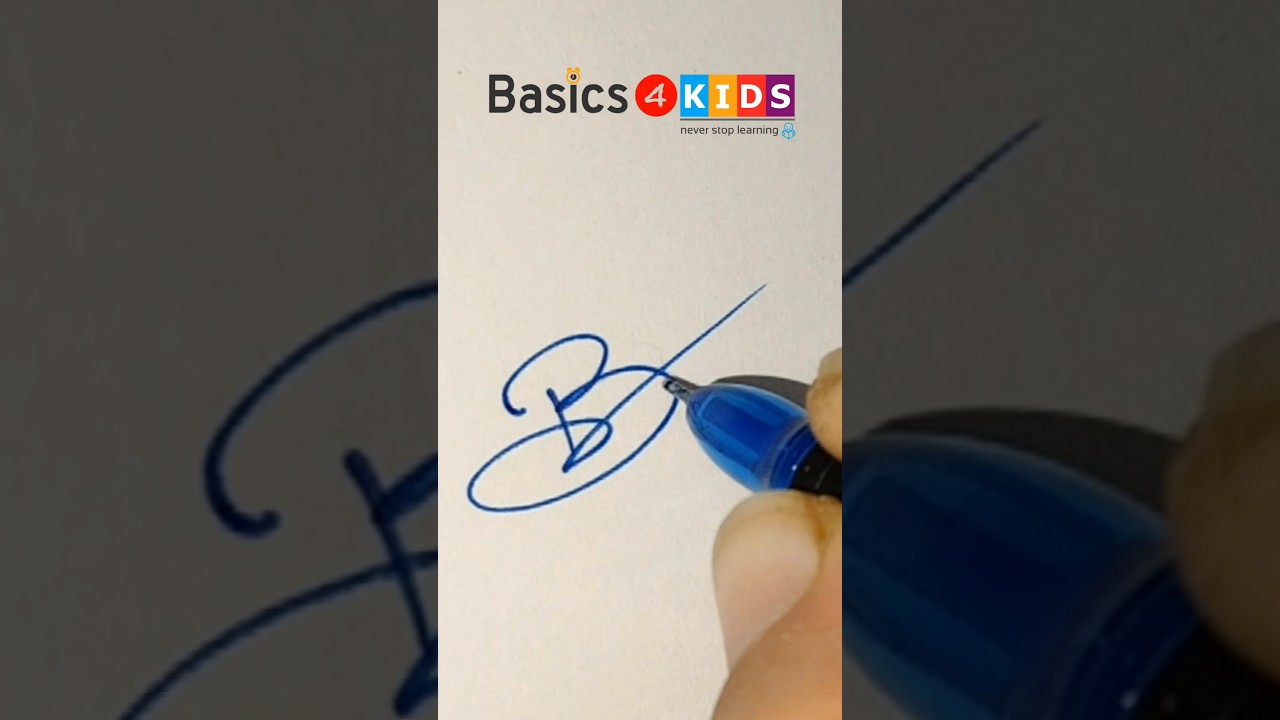Binati name signature | B name signature | signature with B name | signature style of my name