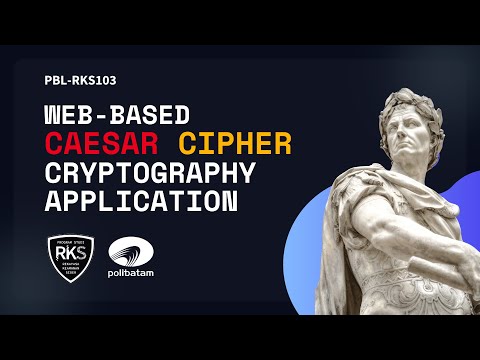 Demonstration of Web-Based Caesar Cipher Cryptography Application