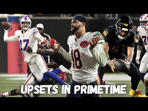 UPSETS In Primetime | Bears vs Commanders & Falcons vs Bills | 2025 Week 6 Game Highlight Commentary