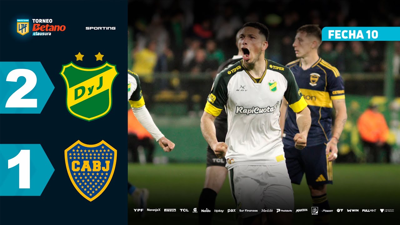 DEFENSA Y JUSTICIA 2 - 1 BOCA | Resumen del partido | #TorneoBetano Clausura 2025