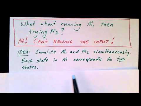 Lecture 4/65: Operations on Regular Languages