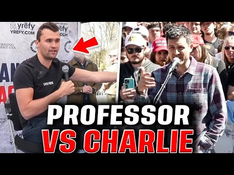 Charlie Kirk Didn't Just Debate Students, He Also Crushed Professors