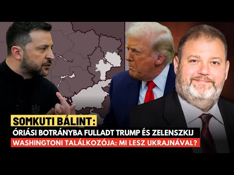 Trump rendkívüli nyilatkozata: Ukrajna elveszíti területeinek egy részét - Somkuti Bálint