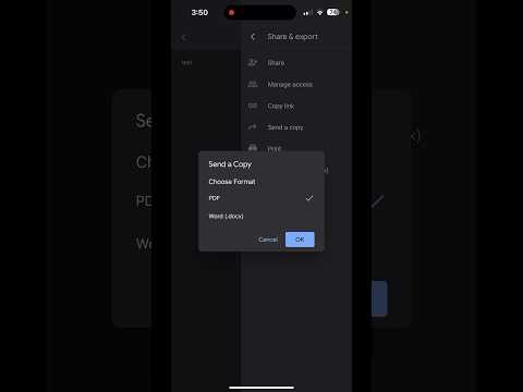 How to save a Google Doc as a PDF on an iPhone (2023)