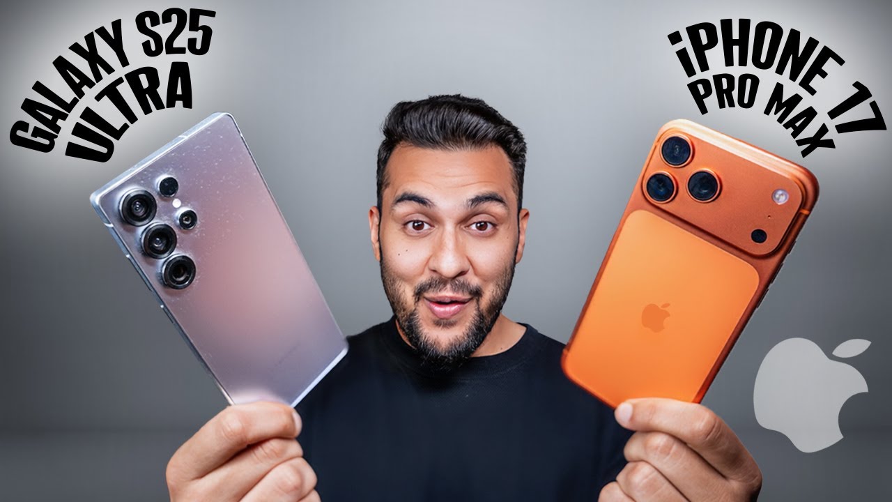 iPhone 17 Pro Max vs Samsung S25 Ultra 📱