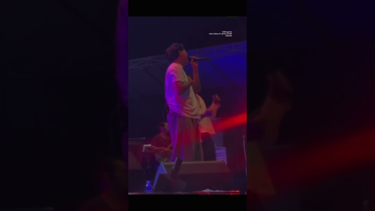 Alamak by Rizky Febian & Adrian Khalif | Lyrics Video ๐ถ