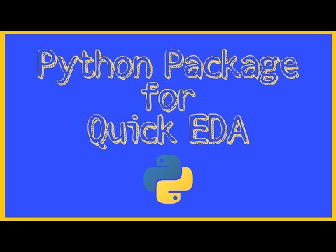 Python Packages for Quick EDA. #shorts