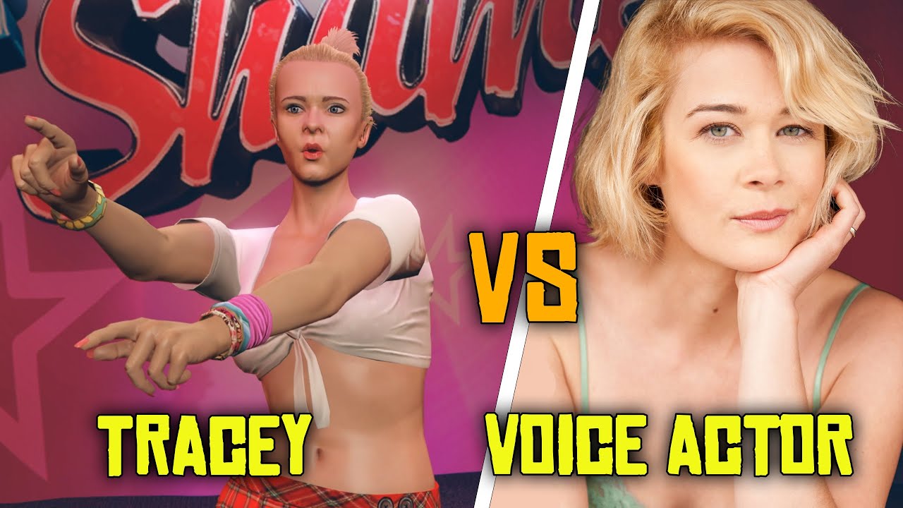 GTA V Characters vs Real Voice Actors 🎮