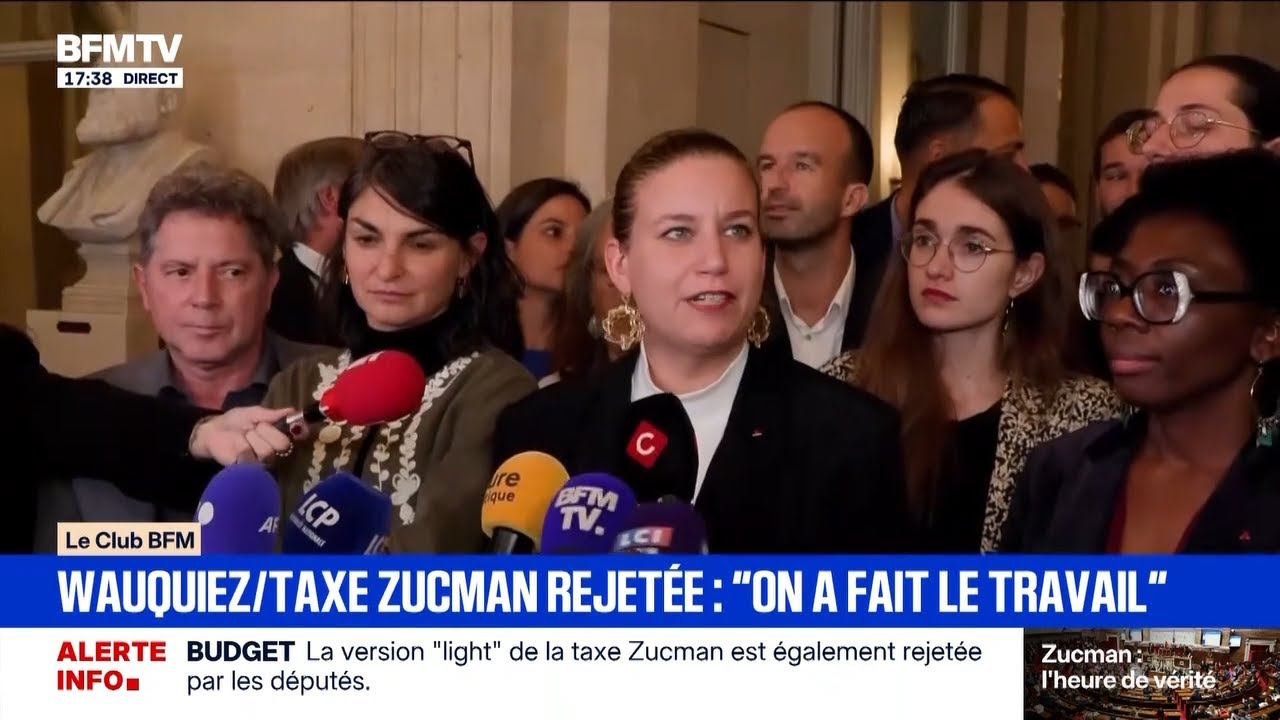 Taxe Zucman rejeté : les réunions secrètes du PS n'ont servi à rien !